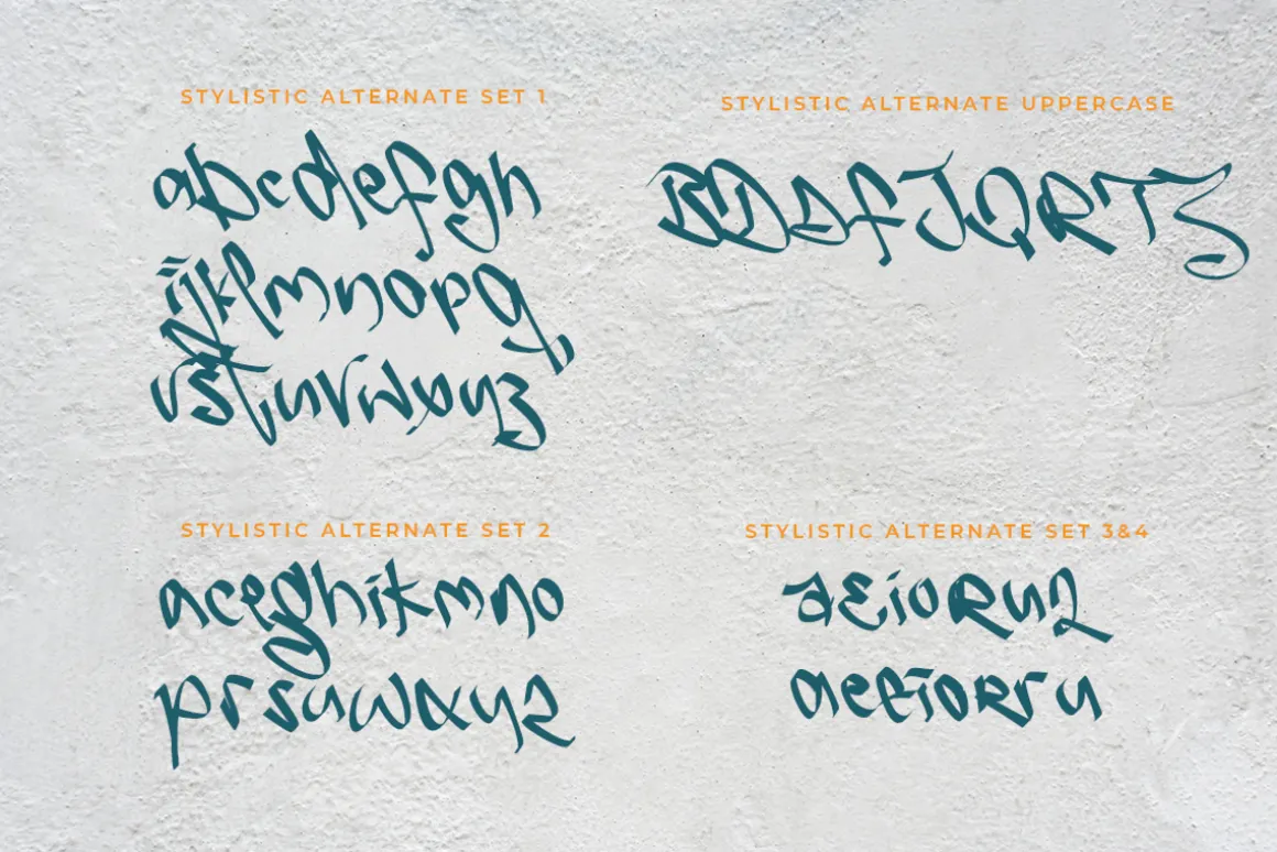 Slash Roller | A Graffiti Font