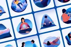 Sleep and Meditation Illustration