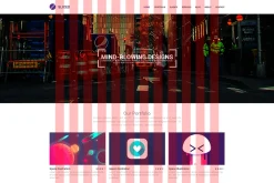 Sliced: PSD One-Page Template