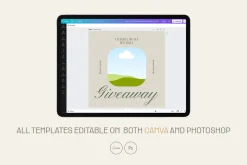 Small Business Social Media CANVA+PS