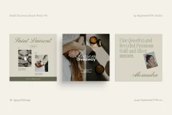 Small Business Social Media CANVA+PS