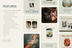 Small Business Social Media CANVA+PS