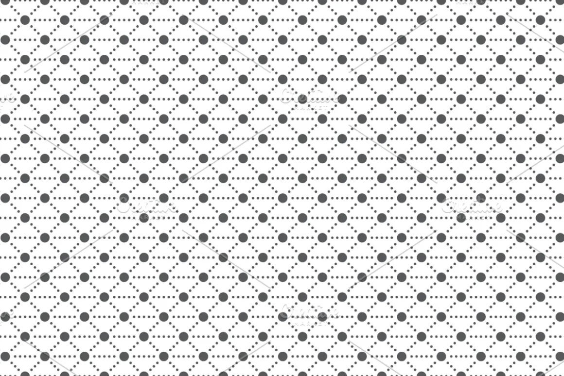 Small dotted seamless patterns