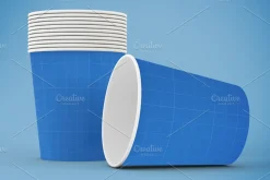 Small Paper Cup Mockup
