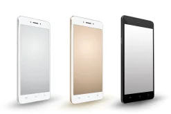 Smartphone vector mockup set