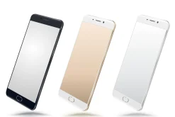 Smartphone vector mockup set