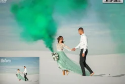 Smoke Bomb Photo Overlays