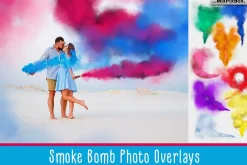 Smoke Bomb Photo Overlays