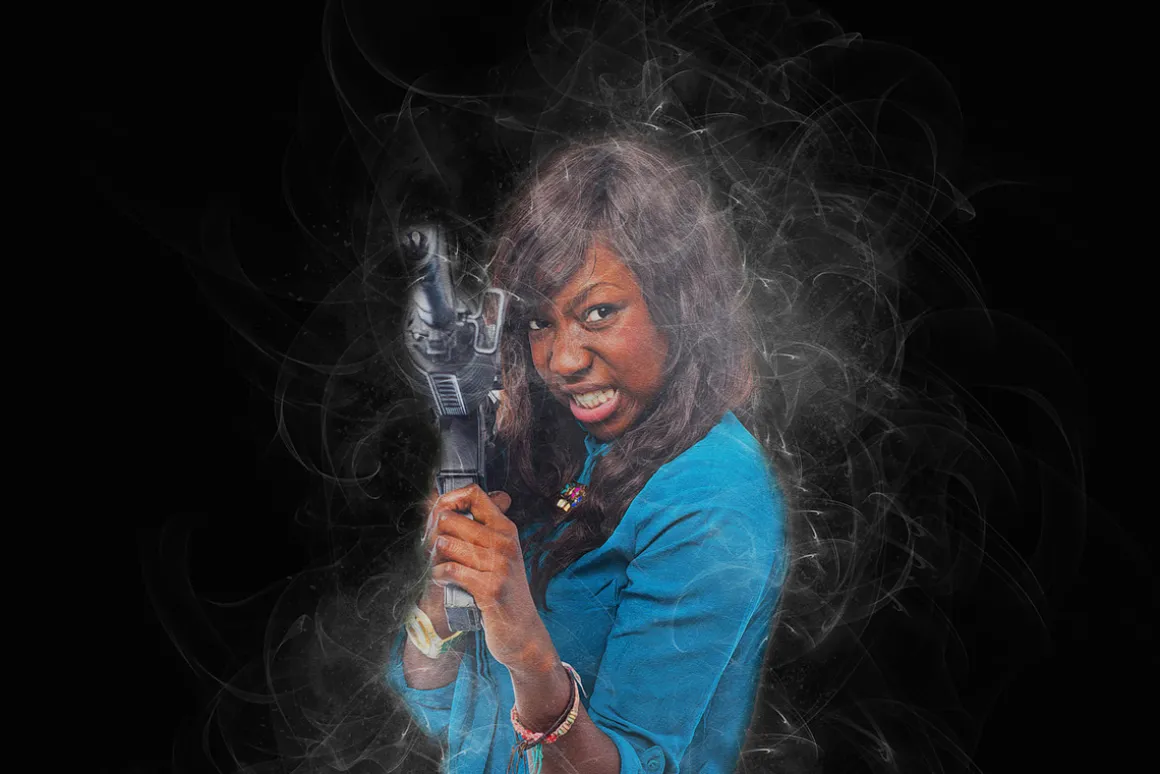 Smoke Effect Photoshop Action
