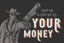 Smoking typeface + Illustration