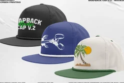 Snapback Cap V.2 - Mockup