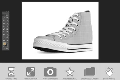 Sneakers Pair Mockup