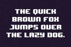 Snowbro Pixel Game Font