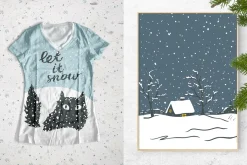 SNOWTIME patterns and illustrations