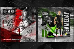 5 Soccer Flyer Template