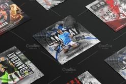 5 Soccer Flyer Template