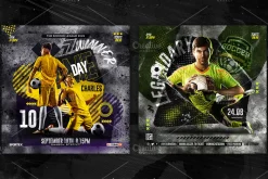 5 Soccer Flyer Template