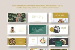 Social Media Bundle/ CANVA,Photoshop