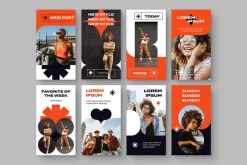 Social Media Story Templates