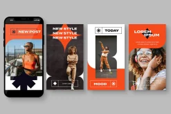 Social Media Story Templates