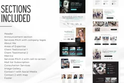 Social Media Agency Website Template