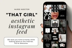 Social Media CANVA Template Botox