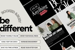 Social Media CANVA Template Botox