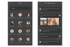 Social Media Community Sketch App