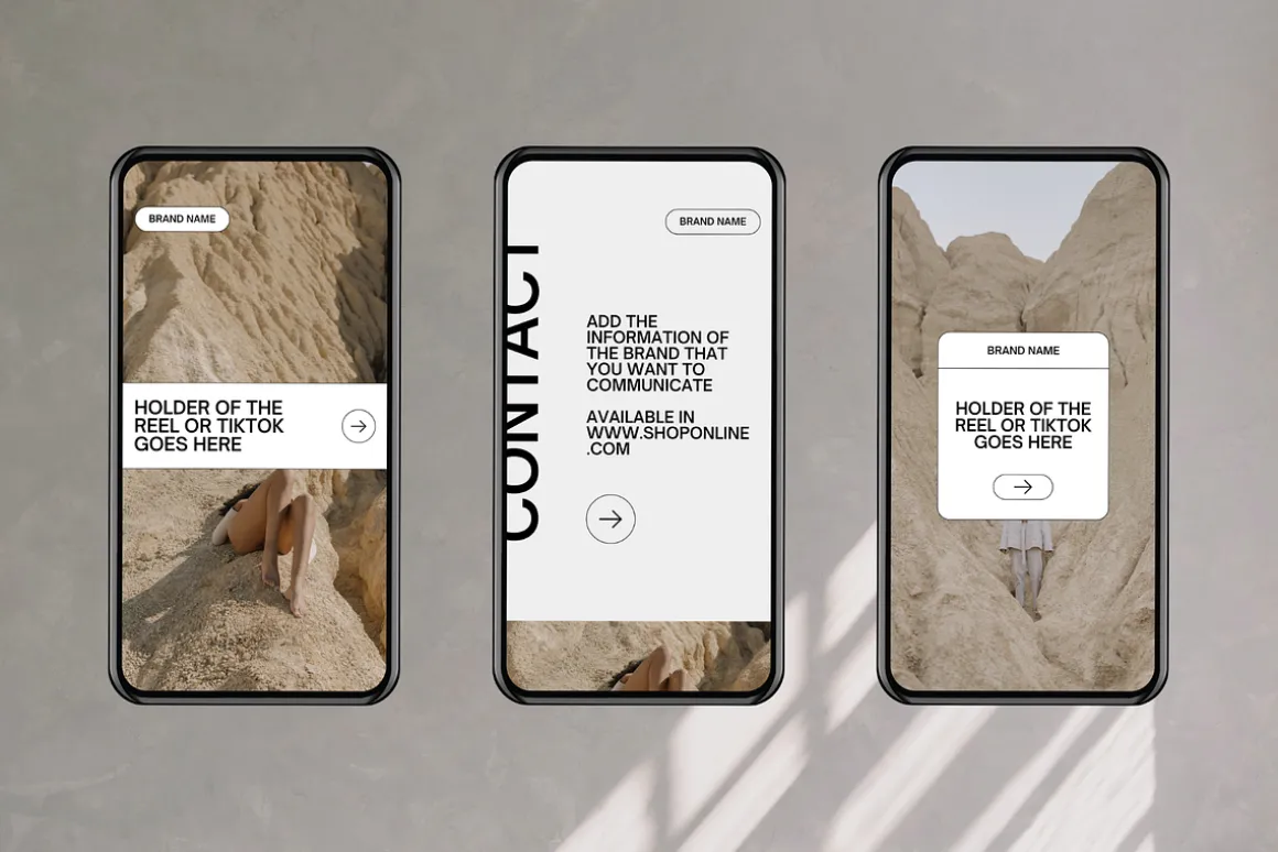 Social Media Kit | Story templates