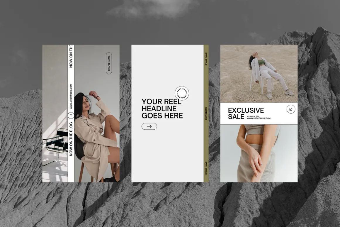 Social Media Kit | Story templates