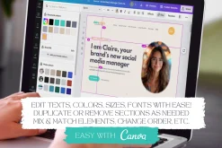 Social Media Manager Canva Website