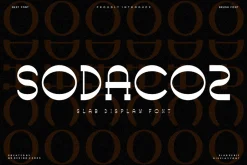 Sodacoz - Slab Font