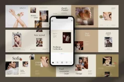 Sofia Carousel Template | CANVA