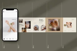 Sofia Carousel Template | CANVA