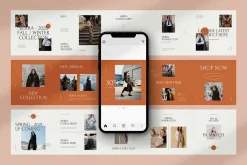 Sofia Carousel Template | CANVA