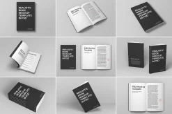 Soft Cover Book Mockup
