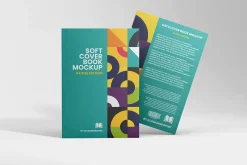 Softcover Book Mockup - A4