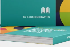 Softcover Book Mockup - A4