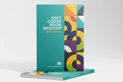 Softcover Book Mockup - A4