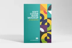 Softcover Book Mockup - A4
