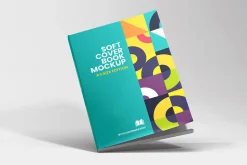 Softcover Book Mockup - A4