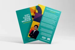 Softcover Book Mockup - A4