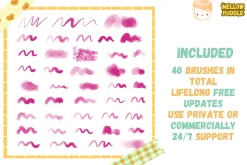 Soft Procreate Brushes