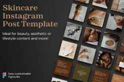 SoftSkin Instagram Post Template