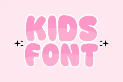 Soft Smile - Bubble Font Display
