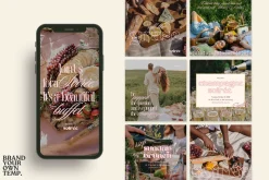 Soiree Instagram Canva Templates