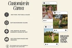 Soiree Instagram Canva Templates