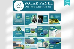 430 Solar Panel - Canva Templates