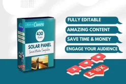 430 Solar Panel - Canva Templates
