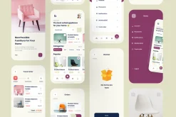 Solid Oak Furniture Adobe xd & Figma